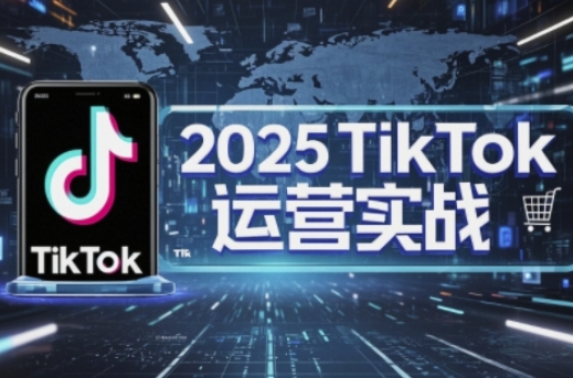 2025TikTok电商运营，掌握TikTok店铺运营核心技巧，实现低成本高转化-大鱼资源网